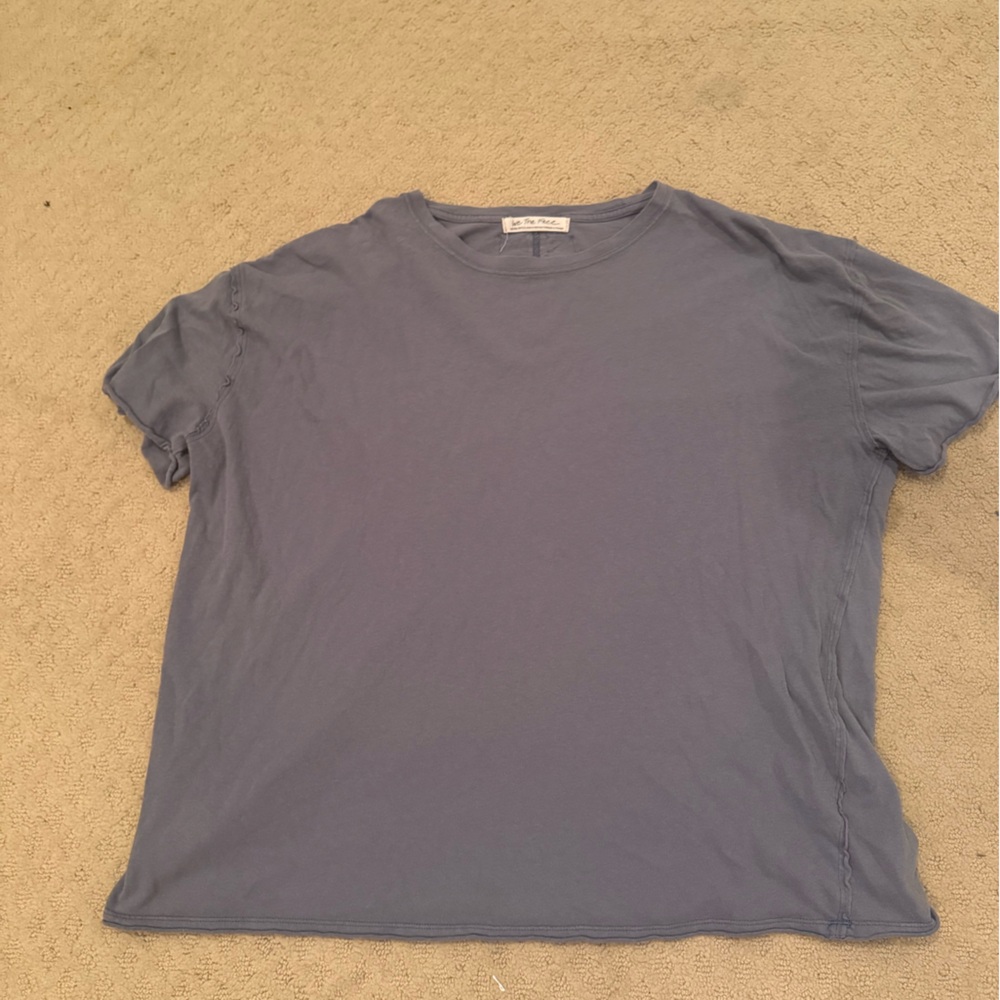 We The Free Slate Blue loose fitting top